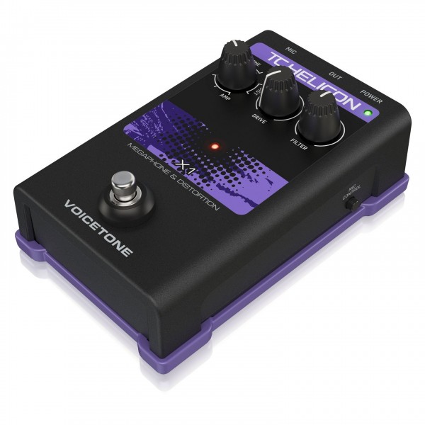TC Helicon VoiceTone X1 Megaphone and Distortion Vocal Processor