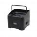 Equinox Colour Raider Uplighter Pack, Single Fixture Angled, Unlit, Handle Up
