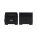 Equinox Colour Raider Uplighter Pack, Fixture Front and Rear
