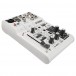 Yamaha AG03 3-Channel Hybrid Mixer with Gear4music Bag - Mixer Angle