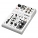 Yamaha AG03 3-Channel Hybrid Mixer with Gear4music Bag - Mixer Angle 3