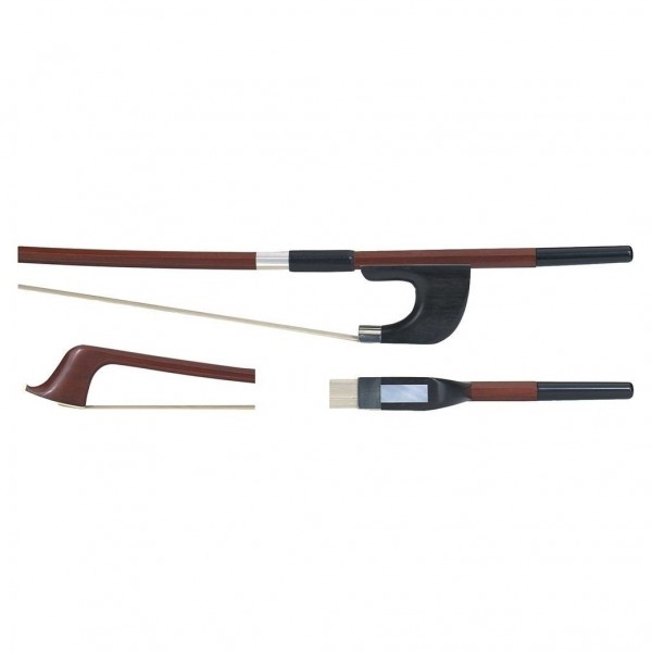 Jaeger Germany Bulletwood Student Double Bass Bow, German Style 1/8