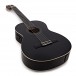 Deluxe Classical Electro Acoustic Guitar, Black + Amp Pack