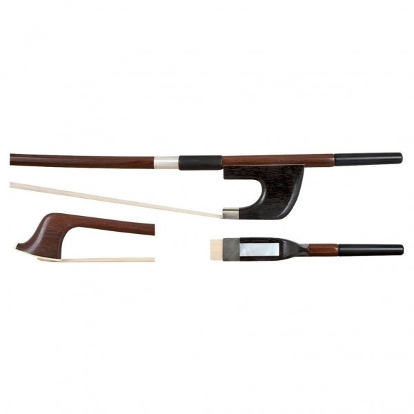 Jaeger Atelier Bulletwood Student Double Bass Bow, German Style 3/4