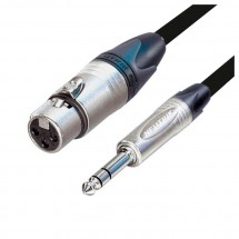 Custom Lynx Professional Neutrik Female XLR to Stereo Jack Cable, 3m