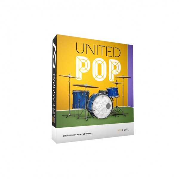 Addictive Drums 2: United Pop ADpak