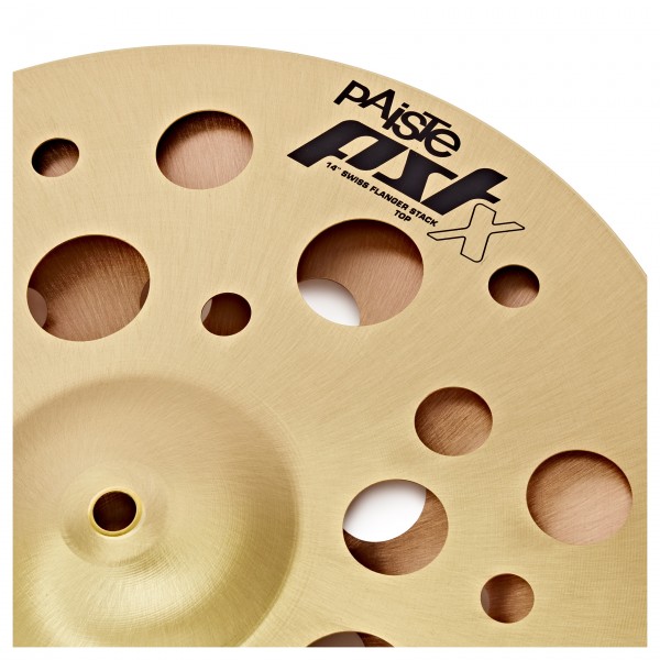 Paiste PST X Swiss 14'' Flanger Stack at Gear4music