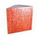 Sonitus Decotrap Natur Maze Mahogany (42,4x42,4x60cm) 2 Pack