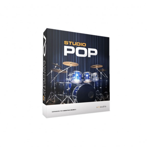 Addictive Drums 2: Studio Pop ADpak, Digital Delivery