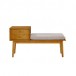 Crosley Landon Turntable Stand and Bench, Acorn