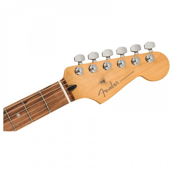 Fender Player Plus Stratocaster HSS PF, Silverburst Headstock