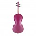 Student 1/4 Size Cello with Case by Gear4music, Purple