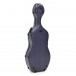 Young Polycarbonate Cello Case, Brushed Blue