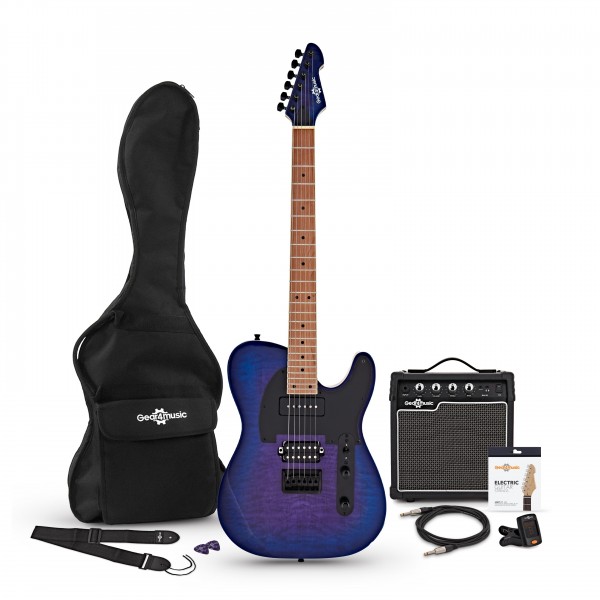 Knoxville Select Modern Electric Guitar + Amp Pack, Space Burst