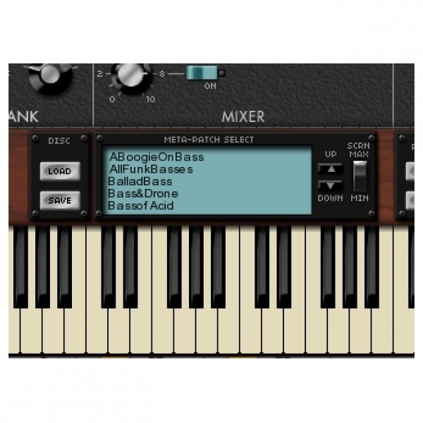 Minimonsta patch section