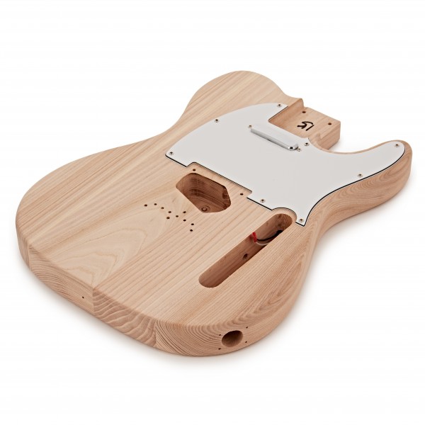 Guitarworks Solo-Cutaway DIY Electric Guitar Kit, Ash Body