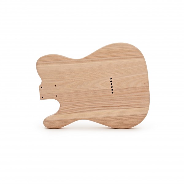 Guitarworks Solo-Cutaway DIY Electric Guitar Kit, Ash Body