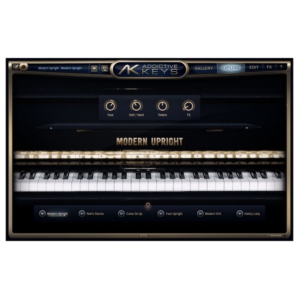 Addictive Keys: Modern Upright, Digital Delivery