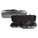 Young Polycarbonate Oblong Violin Case, Silver Weave