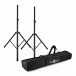 RCF ART 910-A Active PA Speaker, Pair with Stands stands