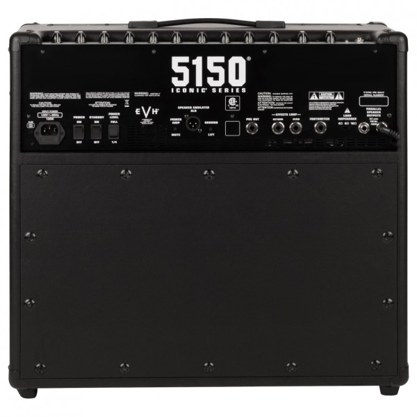 EVH 5150 Iconic 40w 112 Combo, Black back