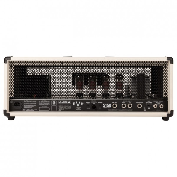 EVH 5150 Iconic 80w Head, Ivory back
