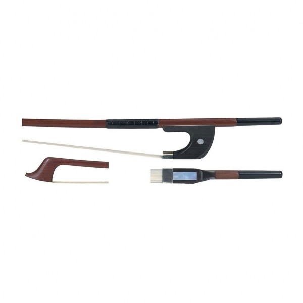 GEWA Germany Bulletwood Student Double Bass Bow, German Style, 1/2