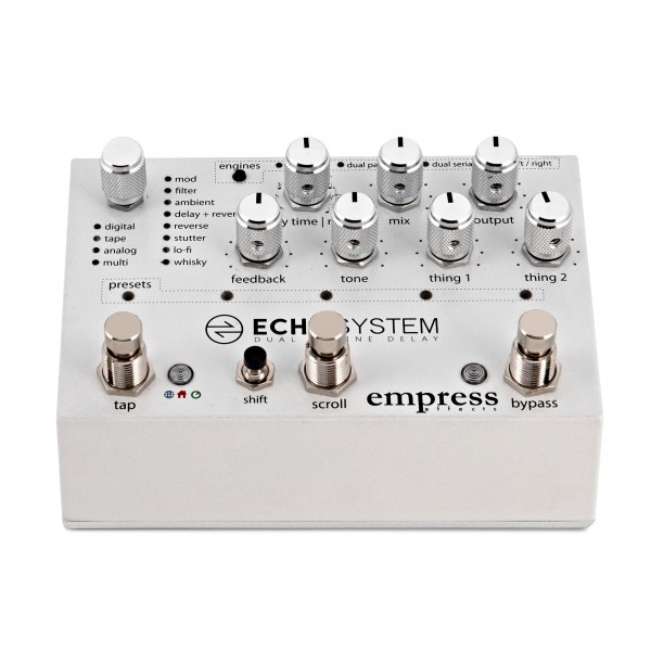 Empress Effects Pedał Echosystemu Delay | Gear4music