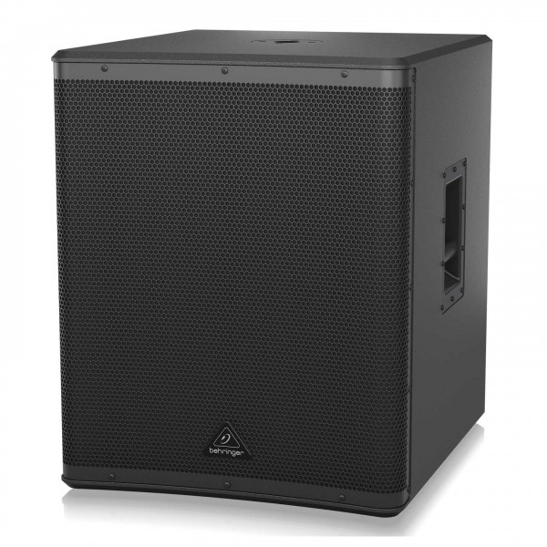 FUSION Subwoofer Attivo 125W RMS – Amplificatore Classe D, Bass Reflex Con Radiatori Passivi, Universale