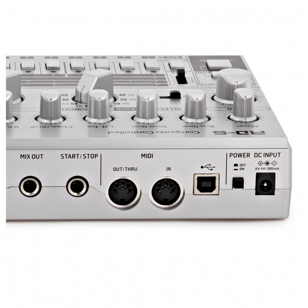 Behringer RD-6 Drum Machine, Silver