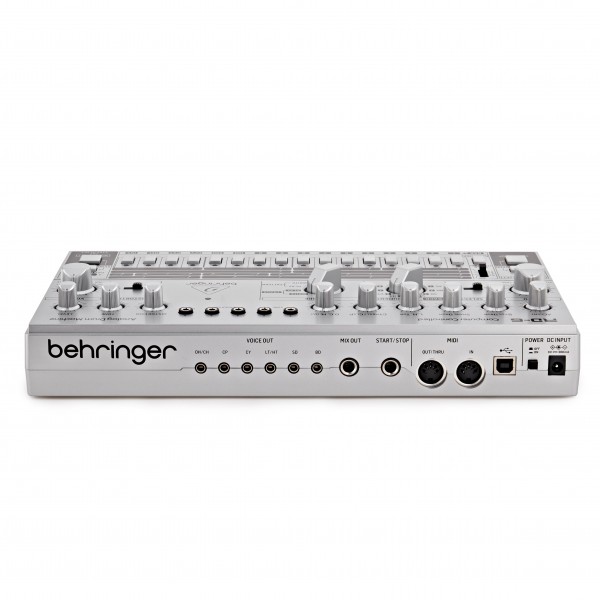 Behringer RD-6 Drum Machine, Silver