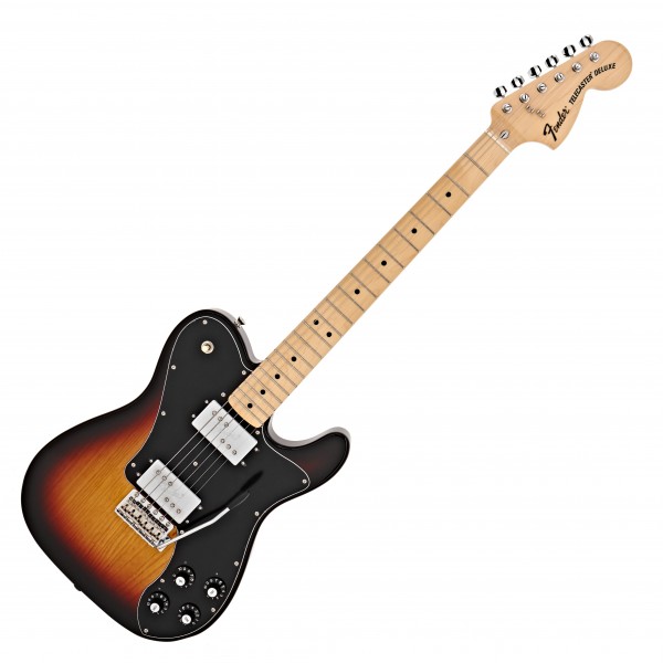 Fender MIJ 70s Telecaster Deluxe w/ Trem MN, 3-Color Sunburst