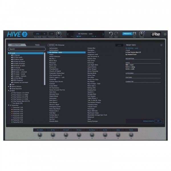 uhe Hive 2 Synthesizer 