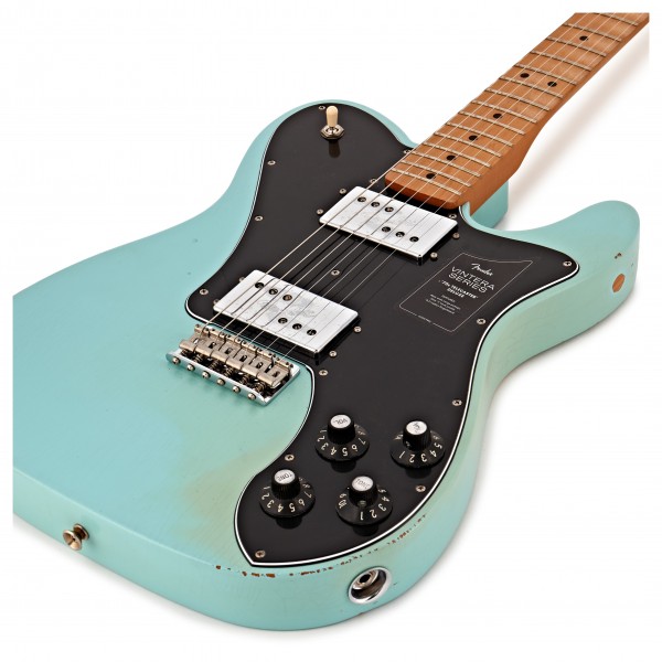 Fender Vintera Road Worn 70s Telecaster Deluxe, Daphne Blue at