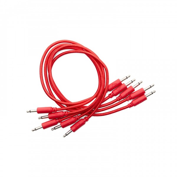 Erica Synths Eurorack Braided Patch Cables 60cm 5 pieces Red