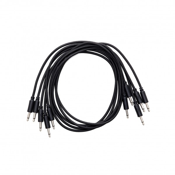 Erica Synths Eurorack Braided Patch Cables 90cm 5 pieces Black