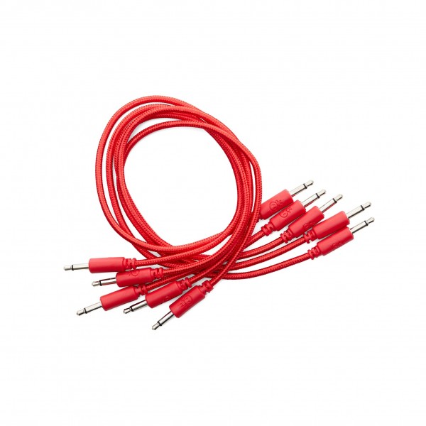 Erica Synths Eurorack Braided Patch Cables 90cm 5 pieces Red