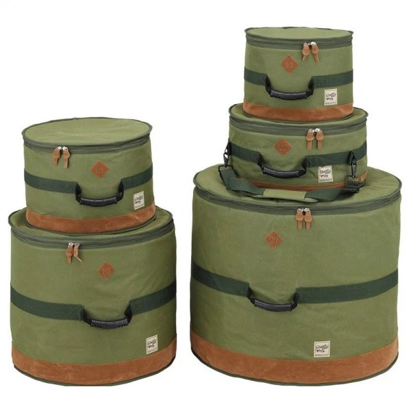 Tama PowerPad 22'' American Fusion Bag Set, Moss Green