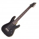 Schecter Demon-8 String, Aged Black Satin