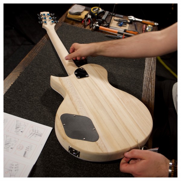 Guitarworks Carved Top DIY Electric Guitar Kit