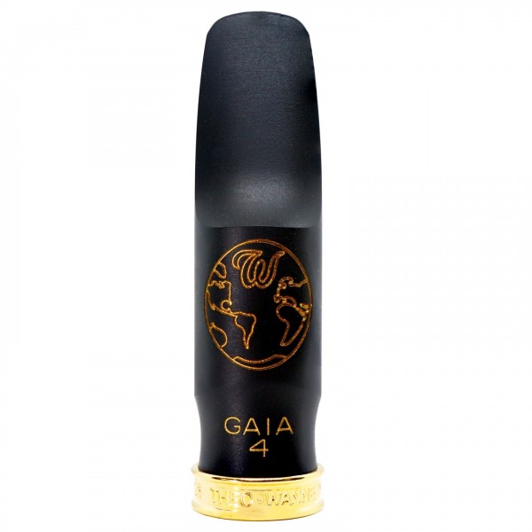 Theo Wanne Gaia 4 Alto Saxophone Mouthpiece, Hard Rubber 6