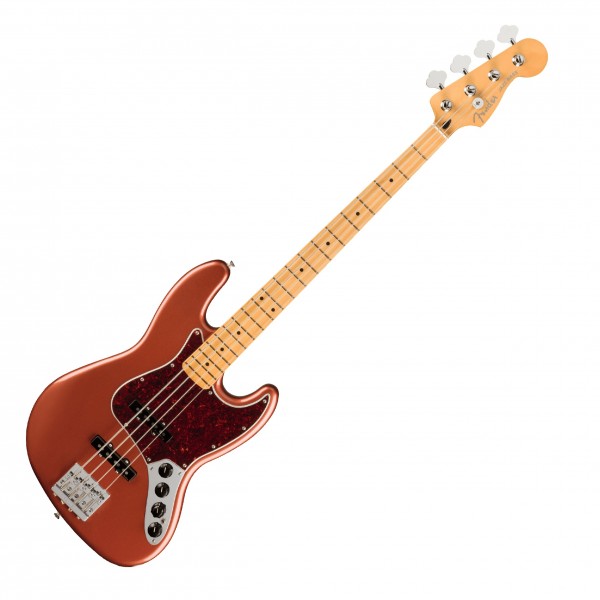 Fender Player Plus Active Jazz Bass MN, Aged Candy Apple Red