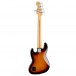 Fender Player Plus Active Jazz Bass V PF, 3-Tone Sunburst back