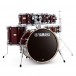 Yamaha Stage Custom Birch 22'' 6-delars Shell Pack, Cranberry Red