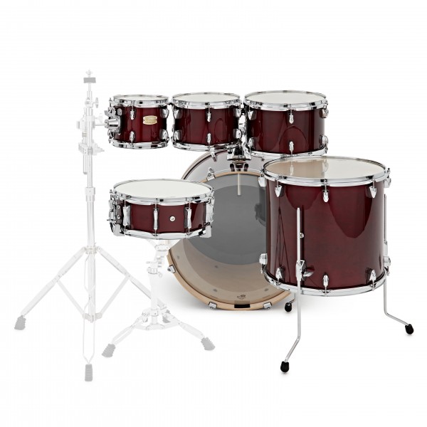 Yamaha Stage Custom Birch 22'' 6pc Shell Pack, Cranberry Red