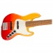 Fender Player Plus Active Jazz Bass V PF, Tequila Sunrise close