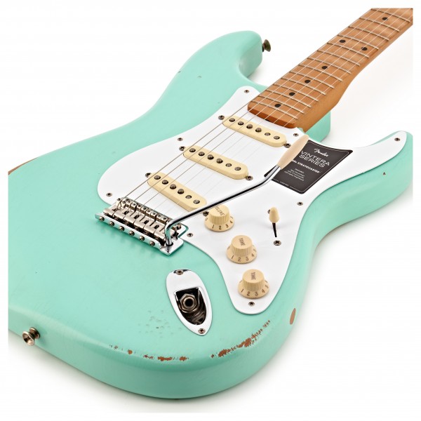 Fender Vintera Road Worn 50 Stratocaster s , Seafoam Green