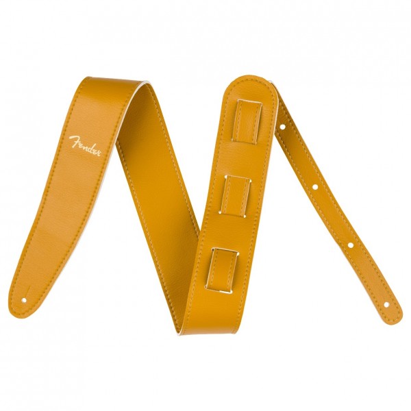 Fender Vegan Leather Strap 2.5", Butterscotch