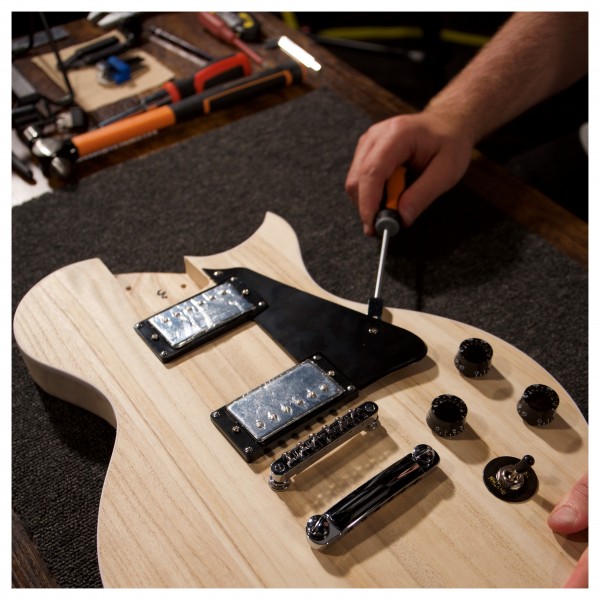 Guitarworks Carved Top DIY Electric Guitar Kit