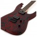 Jackson DK Modern Ash HT6, Black & Red